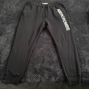 Black Abercrombie Joggers